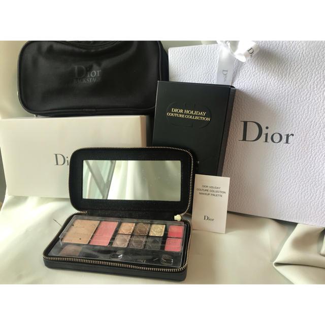Christian Dior - Dior クリスチャンディオール メイクパレット アイシャドウ リップ ポーチの通販 by Balocco