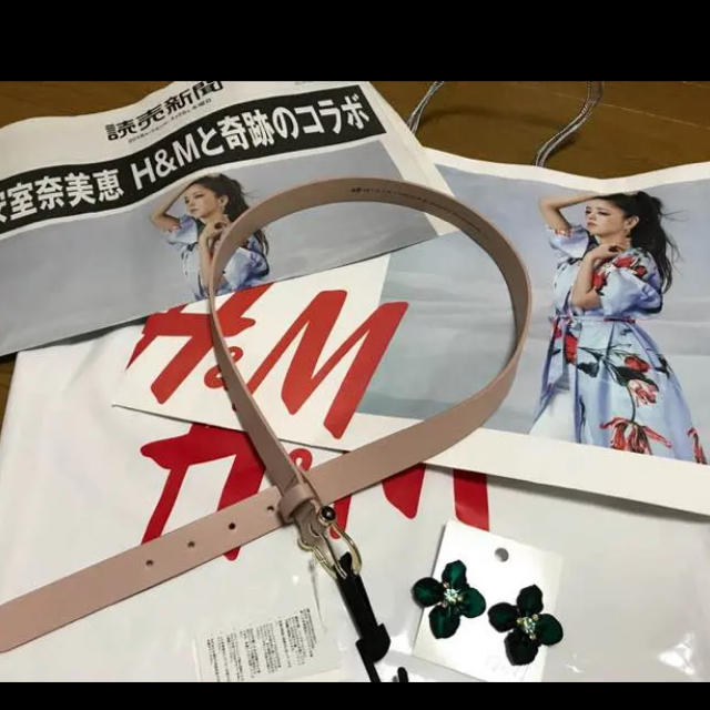 H&H(エイチアンドエイチ)の安室奈美恵 H＆M コラボ 限定品 レディースのアクセサリー(ピアス)の商品写真