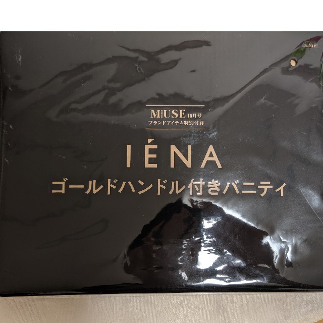 IENA(イエナ)の新品未使用　IENA イエナのハンドル付きバニティ レディースのファッション小物(ポーチ)の商品写真