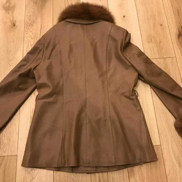美品】襟・袖 毛皮 コート | energysource.com.br