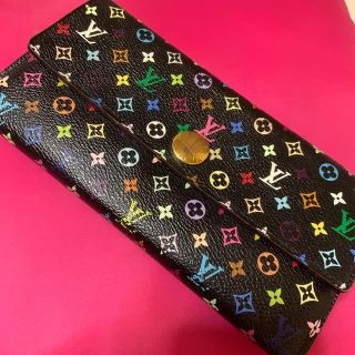 ルイヴィトン(LOUIS VUITTON)のルイヴィトン マルチカラー ポルトフォイユ サラ(財布)