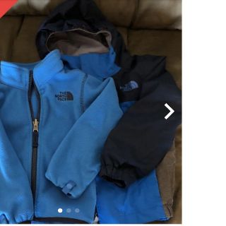 ザノースフェイス(THE NORTH FACE)の美品！ノースフェイス 2歳 ジャケット セット (ジャケット/上着)