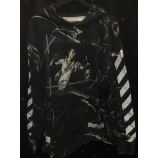 OFF-WHITE - 期間限定値下げ off white 16ss マーブル パーカーの通販