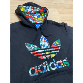 アディダス(adidas)の【adidas originals】マルチカラー トレフォイル パーカー(パーカー)