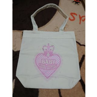 ベイビーザスターズシャインブライト(BABY,THE STARS SHINE BRIGHT)のベイビー★BABY,THE STARS ★ 新品同様★未使用品ロゴ入りトート(トートバッグ)