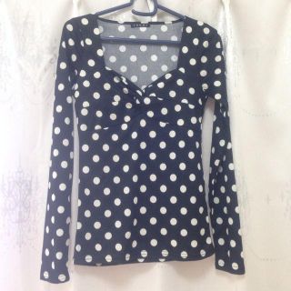 イング(INGNI)の♡水玉トップス♡(カットソー(長袖/七分))