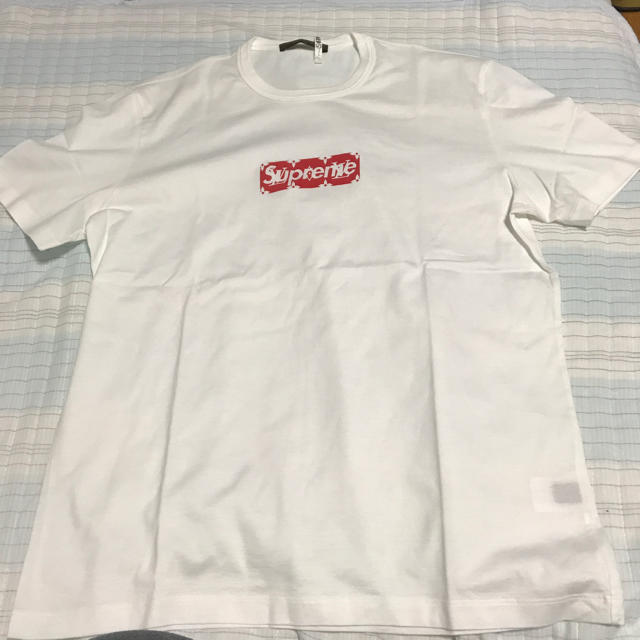 LOUIS VUITTON × supreme Tシャツ Lサイズ