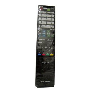 新品未使用　シャープ 液晶テレビ用 リモコン GB077WJSA(テレビ)