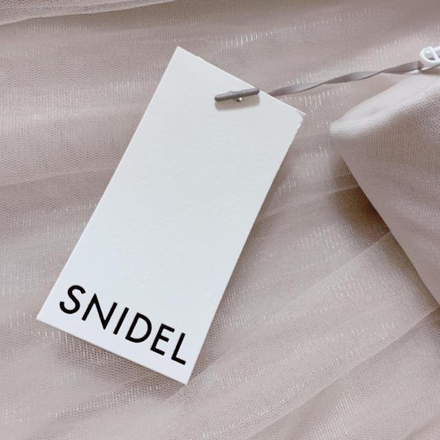 SNIDEL(スナイデル)のSNIDEL ♡ チュールコート レディースのジャケット/アウター(ロングコート)の商品写真
