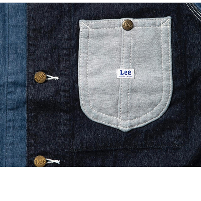 CHUMS(チャムス)の新品！ Lee CHUMS リー チャムス 35周年 xs メンズ レディース メンズのジャケット/アウター(Gジャン/デニムジャケット)の商品写真