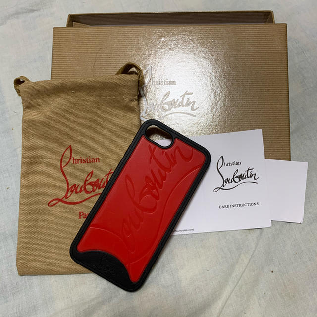 Christian Louboutin(クリスチャンルブタン)のクルスチャンルブタンiPhone7,8ケース スマホ/家電/カメラのスマホアクセサリー(iPhoneケース)の商品写真