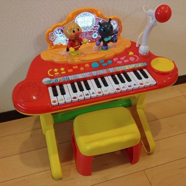 アンパンマン　ミュージックショー　ピアノ キッズ/ベビー/マタニティのおもちゃ(楽器のおもちゃ)の商品写真