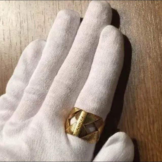 Gucci(グッチ)のgucci ring gold メンズのアクセサリー(リング(指輪))の商品写真