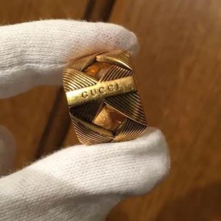 グッチ(GUCCI)のgucci ring gold(リング(指輪))
