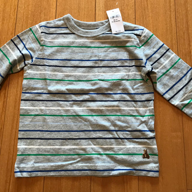 GAP(ギャップ)のGAP ロンT2枚 【新品未使用】 キッズ/ベビー/マタニティのキッズ服男の子用(90cm~)(Tシャツ/カットソー)の商品写真