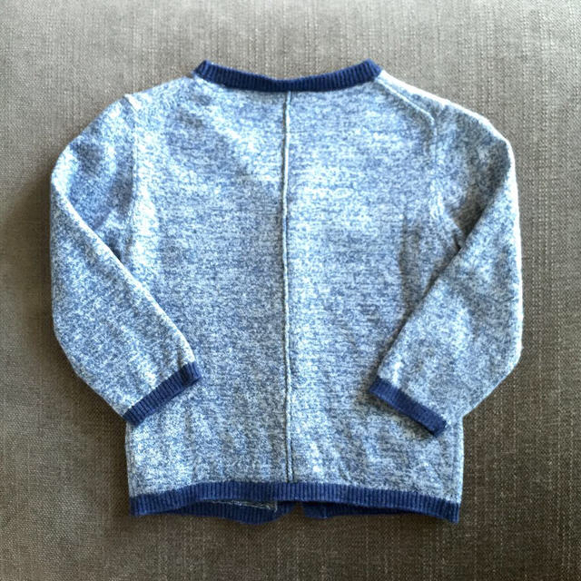 ZARA KIDS(ザラキッズ)のzara baby コットンニットカーデ キッズ/ベビー/マタニティのキッズ服男の子用(90cm~)(カーディガン)の商品写真