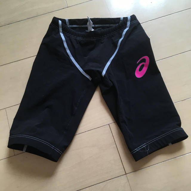 asics(アシックス)の高速水着 アシックス AMA529 130 ピンク キッズ/ベビー/マタニティのキッズ服男の子用(90cm~)(水着)の商品写真