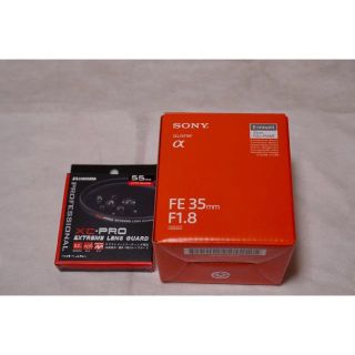 ソニー(SONY)のSONY　Eマウント　SEL35F18F フィルター付き(レンズ(単焦点))