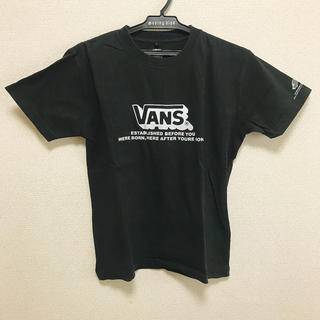 ヴァンズ(VANS)のVANS ヴァンズ　黒　ブラック　半袖　プリント　Tシャツ(Tシャツ/カットソー(半袖/袖なし))