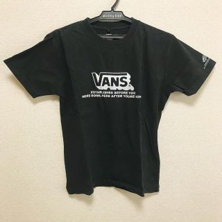 ヴァンズ(VANS)のVANS ヴァンズ　黒　ブラック　半袖　プリント　Tシャツ(Tシャツ/カットソー(半袖/袖なし))