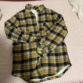 フォーエバートゥエンティーワン(FOREVER 21)の美品！裏ボアチェックシャツジャケット(シャツ/ブラウス(長袖/七分))