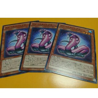 ユウギオウ(遊戯王)の遊戯王 グレイドルコブラ 3枚(シングルカード)