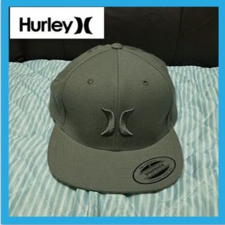 ハーレー(Hurley)のハーレー キャップ グレー フリーサイズ 美品(キャップ)