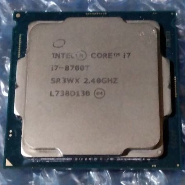 TDP35W Intel Core i7-8700T 2.4/4GHzのサムネイル