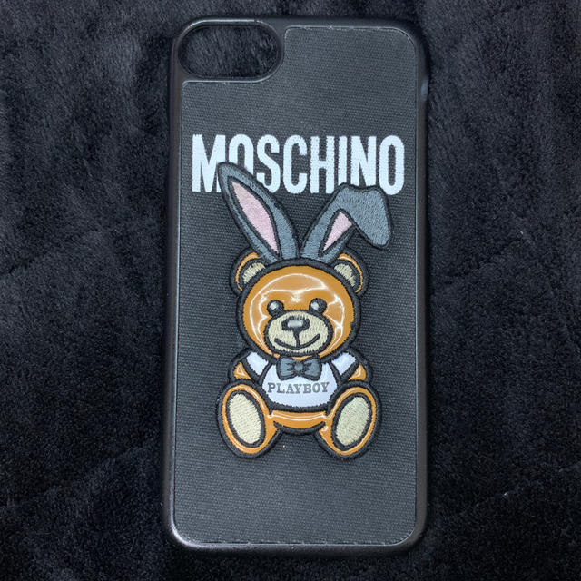 MOSCHINO - 美品☆MOSCHINO×PLAYBOYコラボ iPhone7ケースの通販