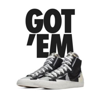 ナイキ(NIKE)のNIKE SACAI Blazer Mid(スニーカー)