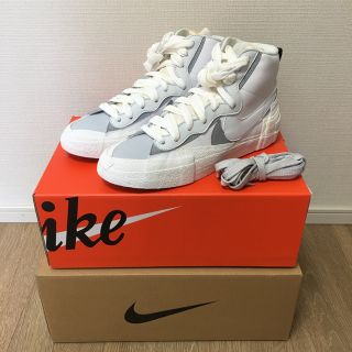 ナイキ(NIKE)の【SNKRS購入】sacai × NIKE Blazer Mid (26㎝)(スニーカー)