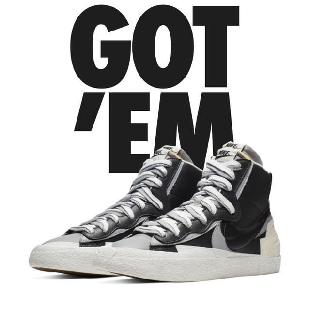 sacai - 27cm NIKE SACAI Blazer MID ブレーザー