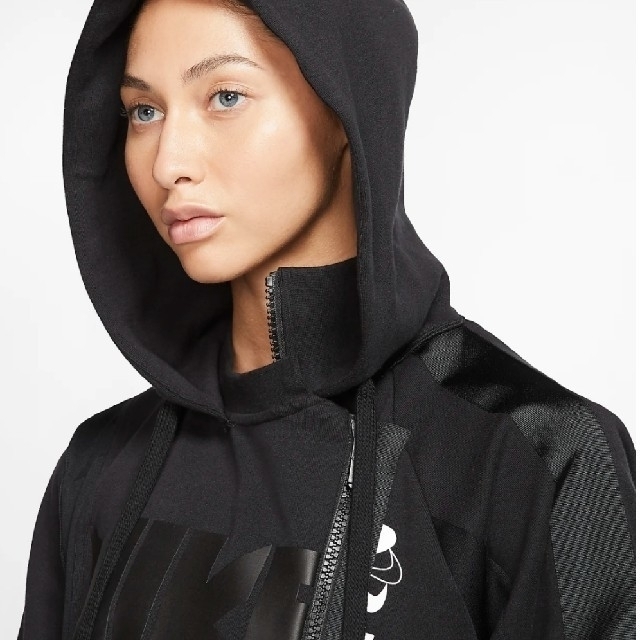 NIKE sacai Double Zip Hoodie ジップパーカー S