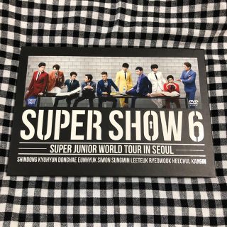 スーパージュニア(SUPER JUNIOR)の SUPER SHOW 6 in Seoul DVD(ミュージック)