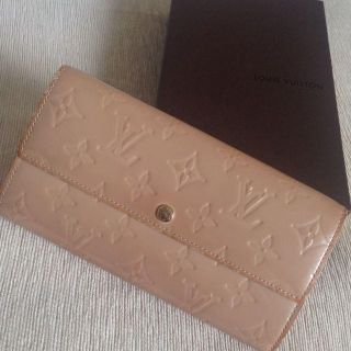 ルイヴィトン(LOUIS VUITTON)のヴィトン ヴェルニ 長財布(財布)