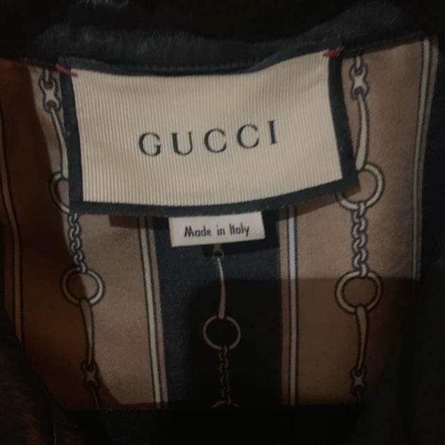 Gucci(グッチ)のGUCCI バイマテリアルボーリングシャツ メンズのトップス(シャツ)の商品写真