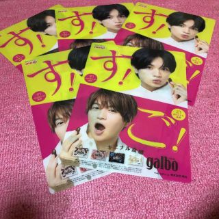 ガルボ下敷き5枚セット(アイドルグッズ)