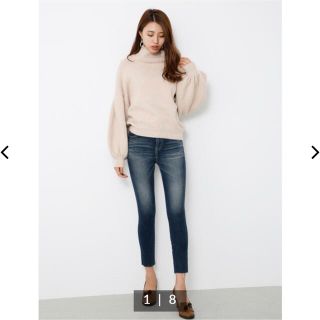 リエンダ(rienda)の【rienda】M／N Tuck Shoulder Knit TOP(ニット/セーター)