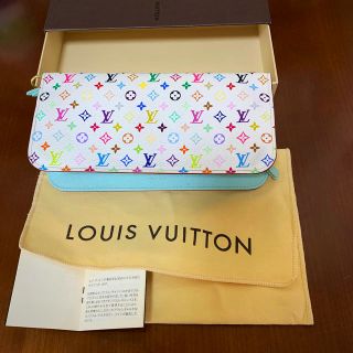 ルイヴィトン(LOUIS VUITTON)の池袋西武ルイビトンオープン限定マルチカラー財布♦️限定色限定数販売品🎀(財布)