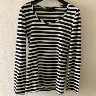 イング(INGNI)のボーダー　長袖Tシャツ(Tシャツ(長袖/七分))