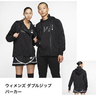 サカイ(sacai)のM Nike Sacai Double Zip Hoodie Black (パーカー)