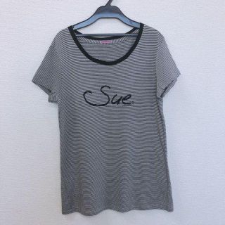 アンダーカバー(UNDERCOVER)のスーアンダーカバー(SueUNDERCOVER) ボーダー半袖Tシャツ　美品(Tシャツ(半袖/袖なし))