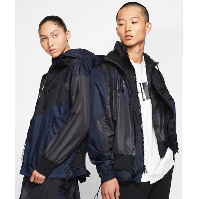 高級素材使用ブランド Nike XL - sacai Sacai 国内正規品 黒 Anorak