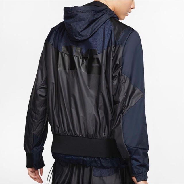 nike sacai hooded anorak