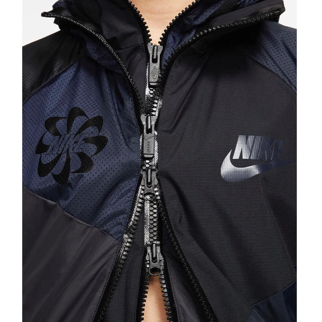 sacai - XL Nike Sacai Hooded Anorak 黒 国内正規品の通販 by xxx