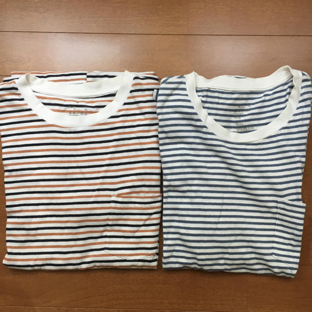 MUJI (無印良品)(ムジルシリョウヒン)の無印良品/Tシャツ 2枚セット メンズのトップス(Tシャツ/カットソー(半袖/袖なし))の商品写真