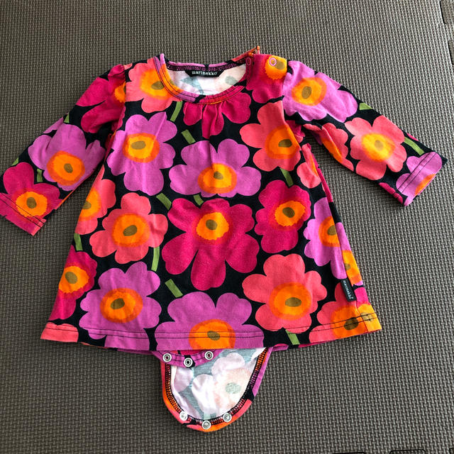 marimekko(マリメッコ)のマリメッコ ワンピース キッズ/ベビー/マタニティのベビー服(~85cm)(ワンピース)の商品写真