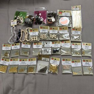 手芸用品 アクセサリーパーツ まとめ売り(各種パーツ)