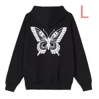 ジーディーシー(GDC)のL GDC Girls Don't Cry BUTTERFLY HOODY(パーカー)