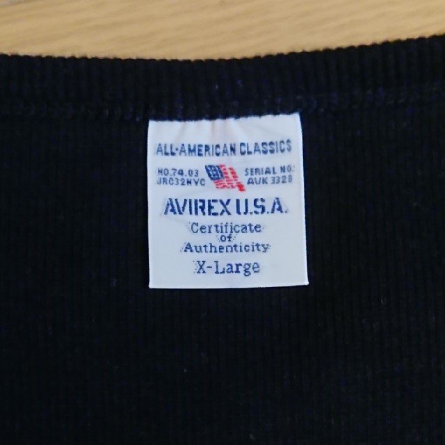 AVIREX(アヴィレックス)のAVIREXロンT メンズのトップス(Tシャツ/カットソー(七分/長袖))の商品写真